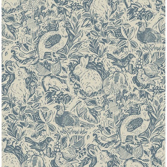 Wallpops Blue Terrene Peel & Stick Wallpaper By Nuwallpaper | 20.5" x 18ft | Michaels®